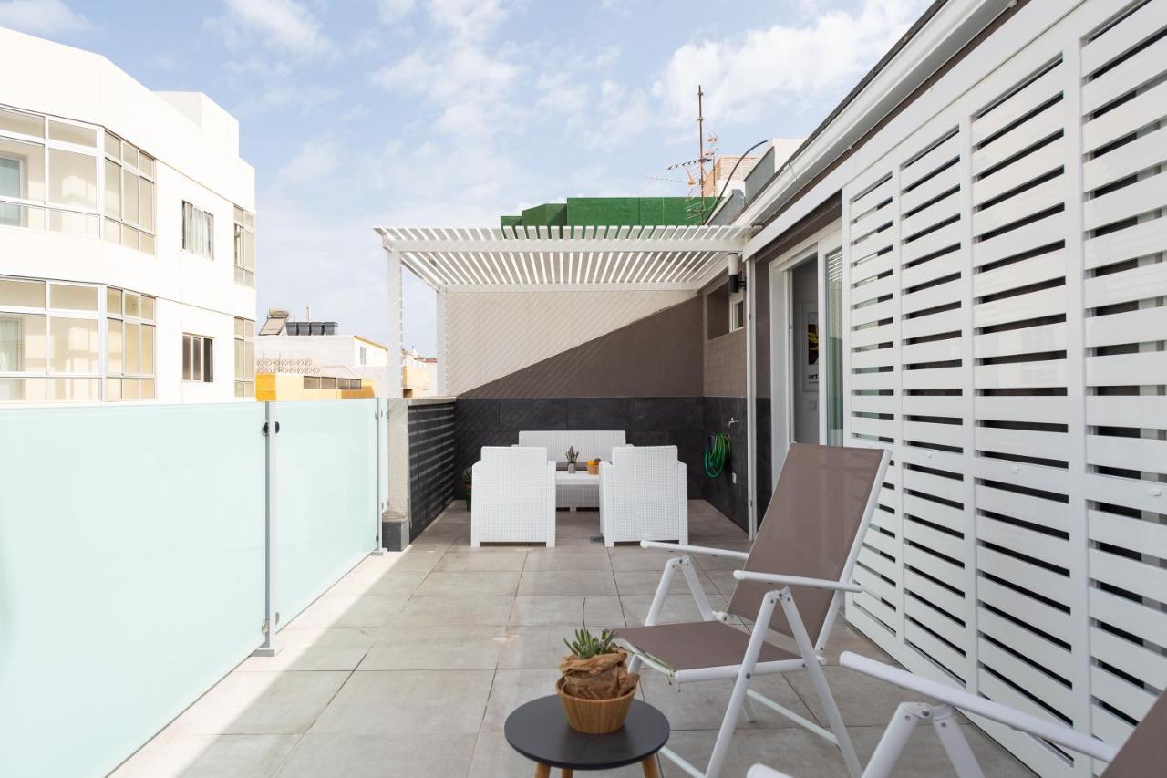 Durmiendo Sobre El Mar, Vivienda Los Riscos เตลเด ภายนอก รูปภาพ